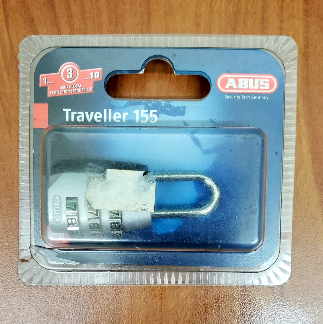 ABUS Traveller 155 Resettable Code Lock - New in Package thumbnail