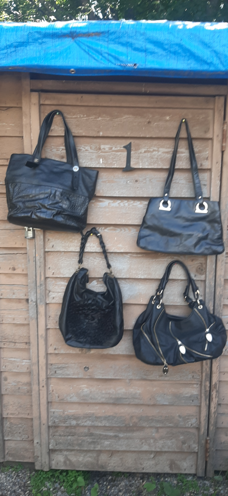 Selection of Black purses
