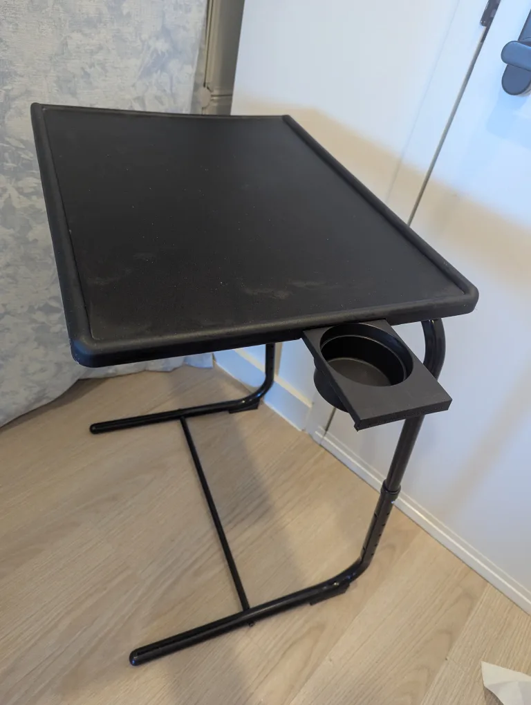 Adjustable Black TV Tray Table 🥕 thumbnail