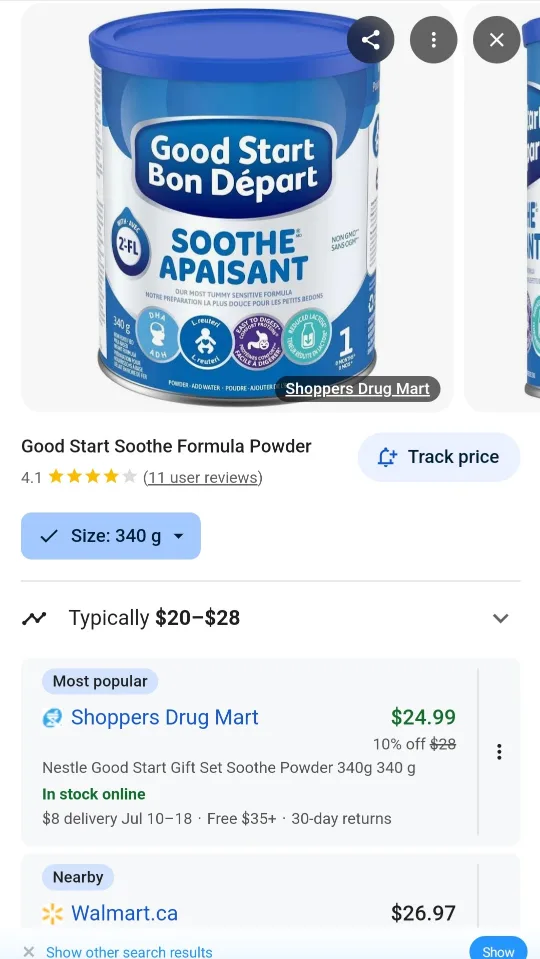 Good Start Soothe Formula Powder - 340g thumbnail