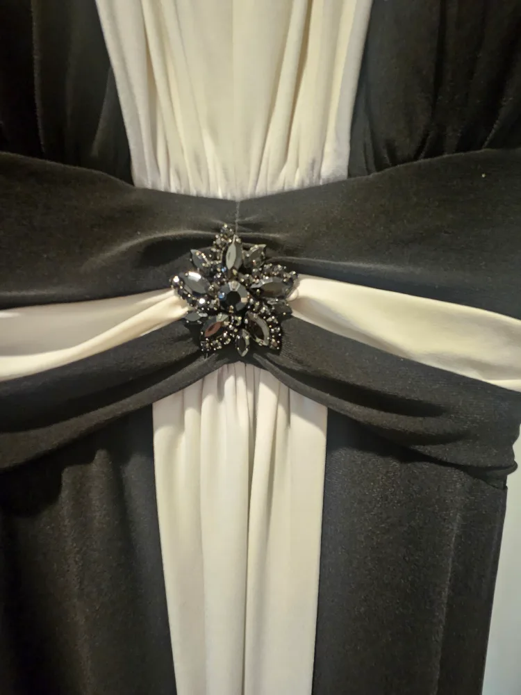 Black & White Evening Dress 🇨🇦 image indicator(2)