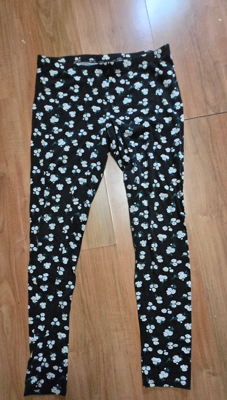 Floral Leggings - Size medium thumbnail