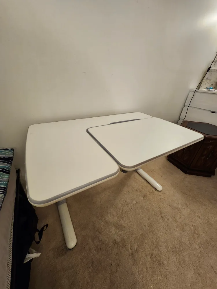 Adjustable Height Desk - White image indicator(5)