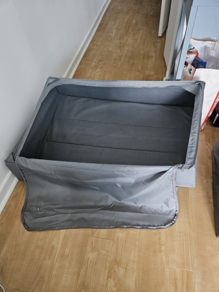 IKEA SKUBB Storage Case - Grey, 93x55x19 cm - photo 2