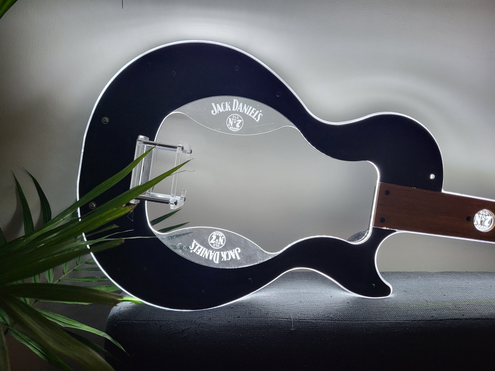 Jack Daniel's Guitar LED Display sign for a 26oz bottle - photo 2