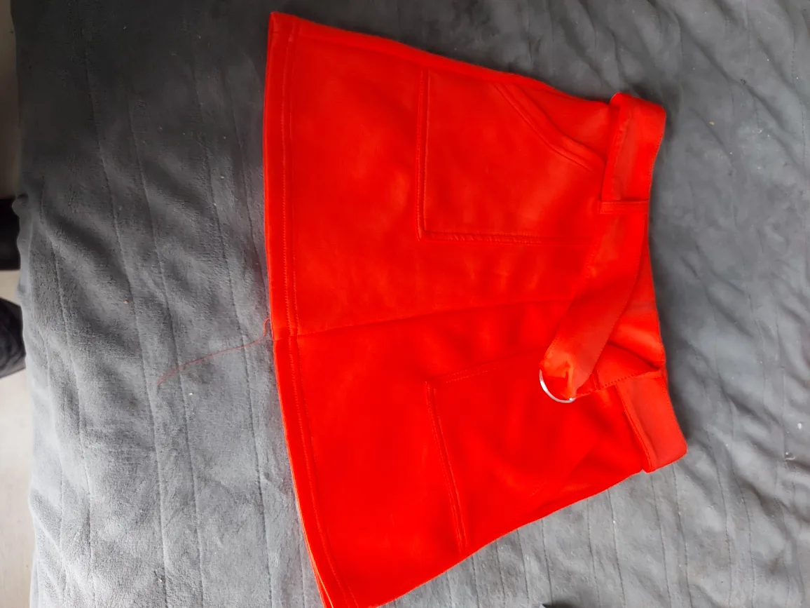 orange Mini Skirt thumbnail