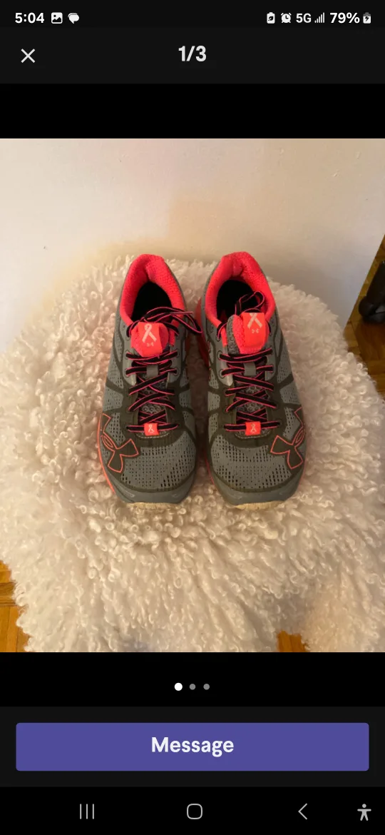 Under Armour Running Shoes - Size 7 thumbnail