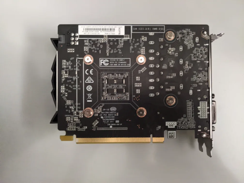 ZOTAC GTX 1650 Super 4GB Dual-Fan – $85 FIRM – Barely Used thumbnail
