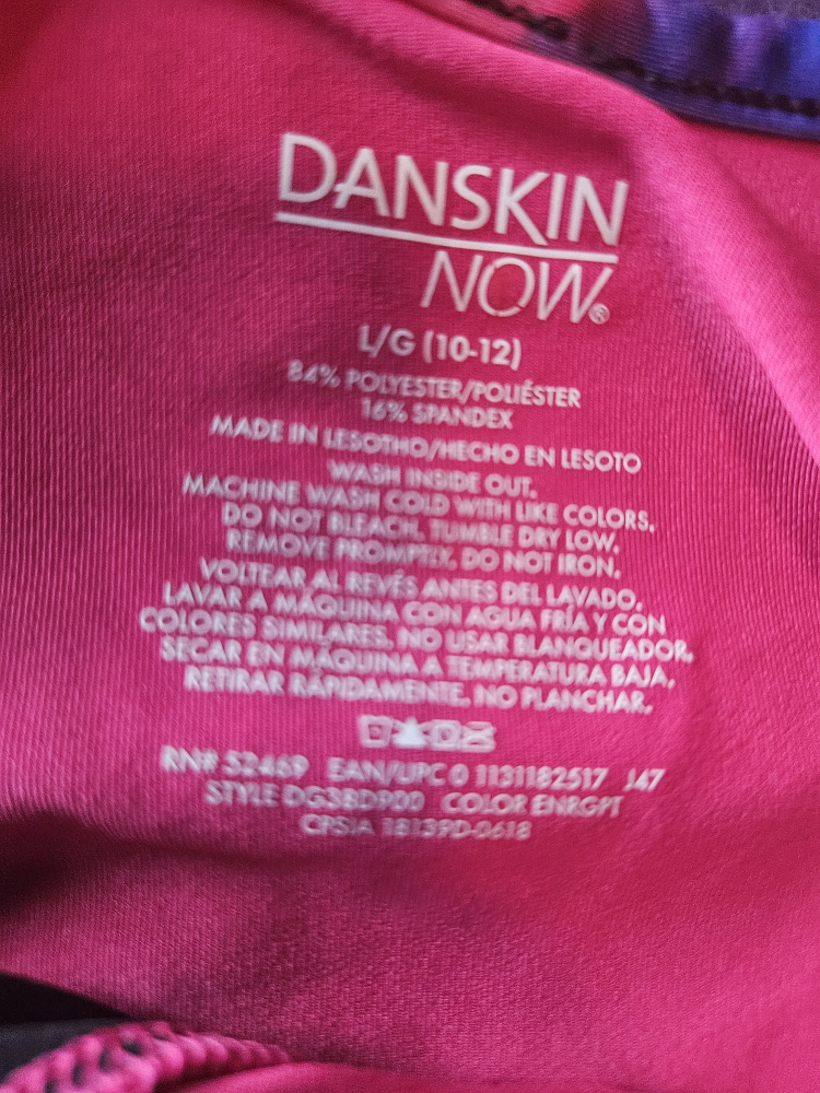 Danskin Now Leotard Size L (10-12) - photo 4
