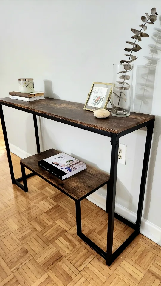 Rustic Brown Console Table *new thumbnail