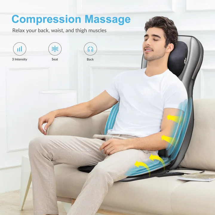 Comfier Neck & Back Massager with heat, Air Compress & Shiatsu image indicator(3)