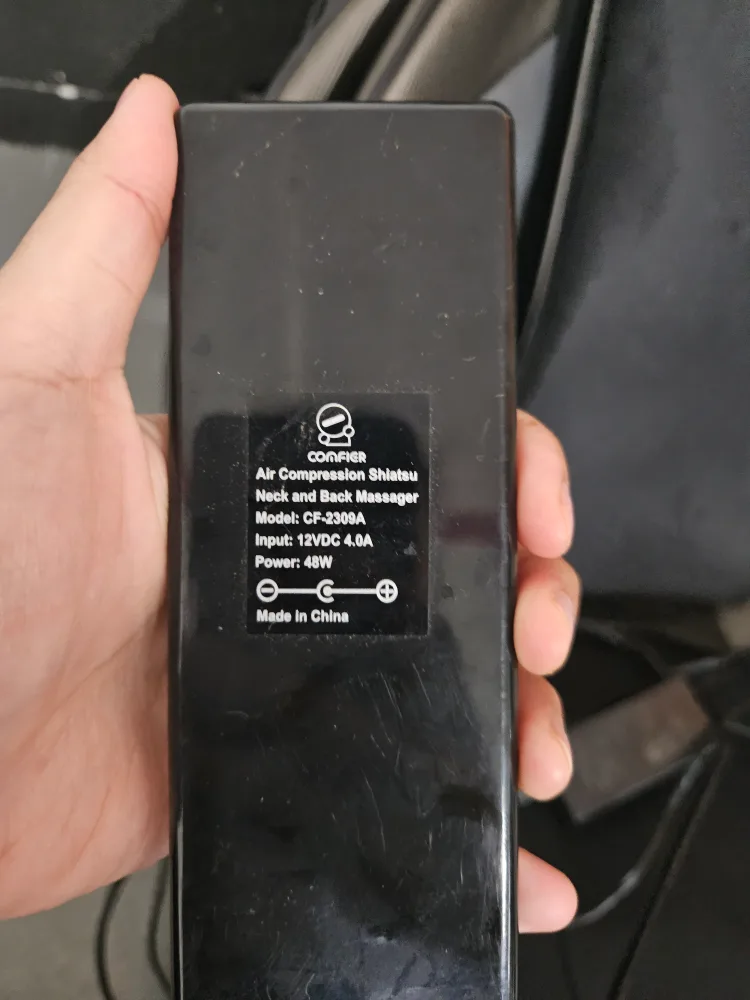 Comfier Neck & Back Massager with heat, Air Compress & Shiatsu image indicator(10)