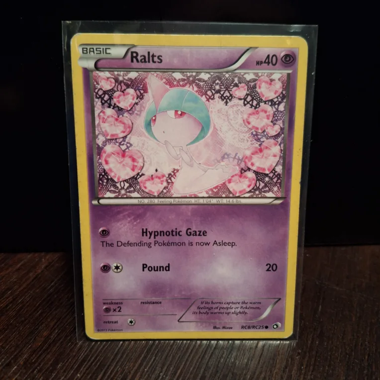 Legendary Treasures Ralts Pokemon Card thumbnail