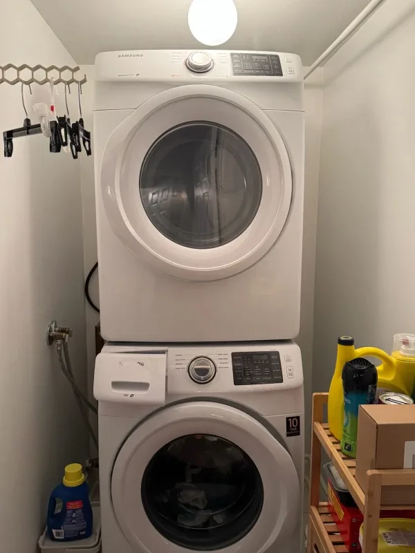 Samsung Stacked Washer and Dryer thumbnail
