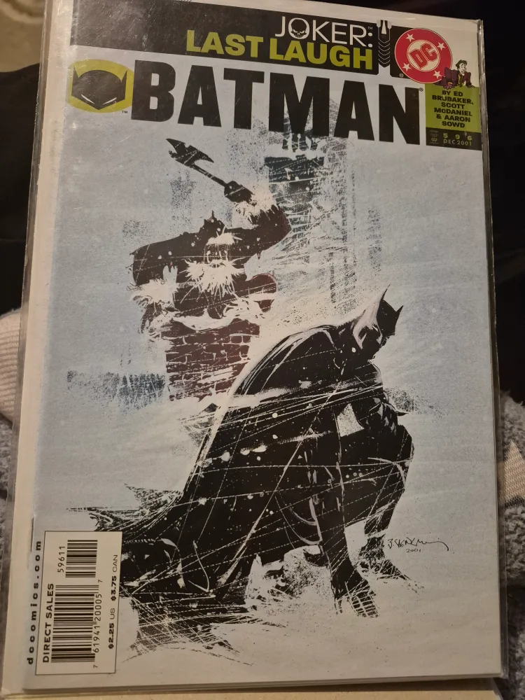 Batman: Joker Last Laugh Comic Book - December 2001 thumbnail