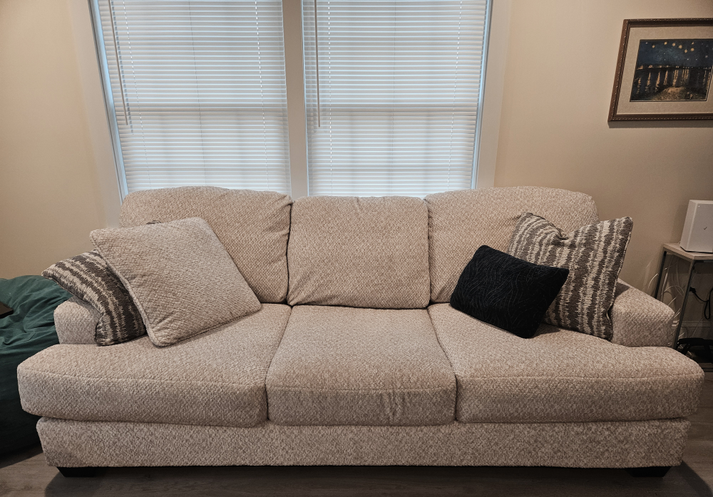 Brebryan 3-seat sofa In Flannel