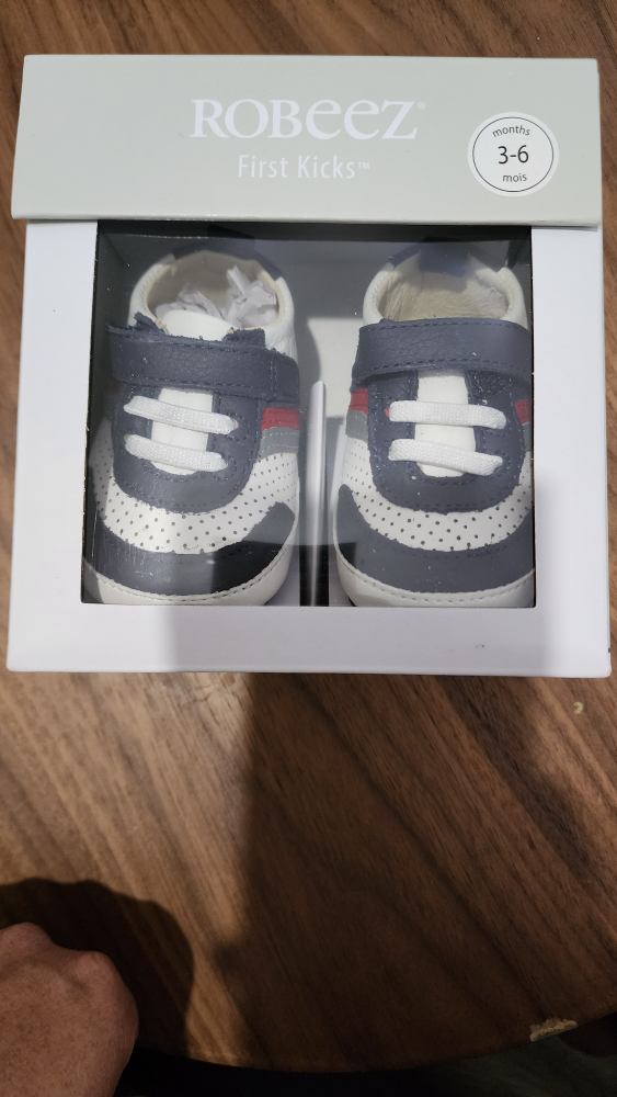 Robeez First Kicks Baby Shoes (3-6 Months) - New in Box! - photo 2