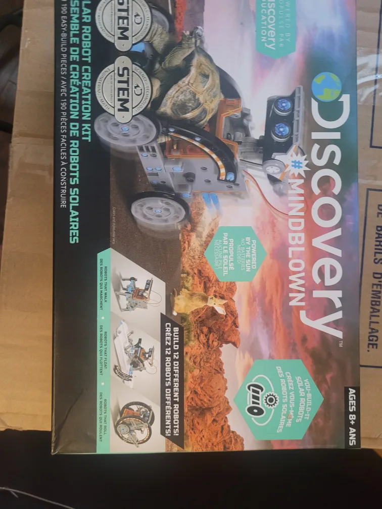 Discovery #Mindblown Solar Robot Creation Kit - New thumbnail