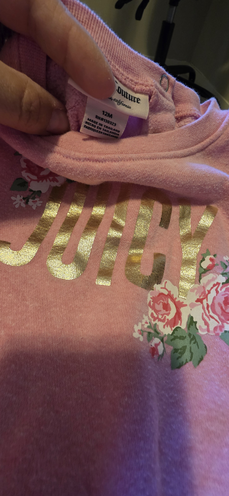 Juicy Couture 12M Pink Outfit - photo 2