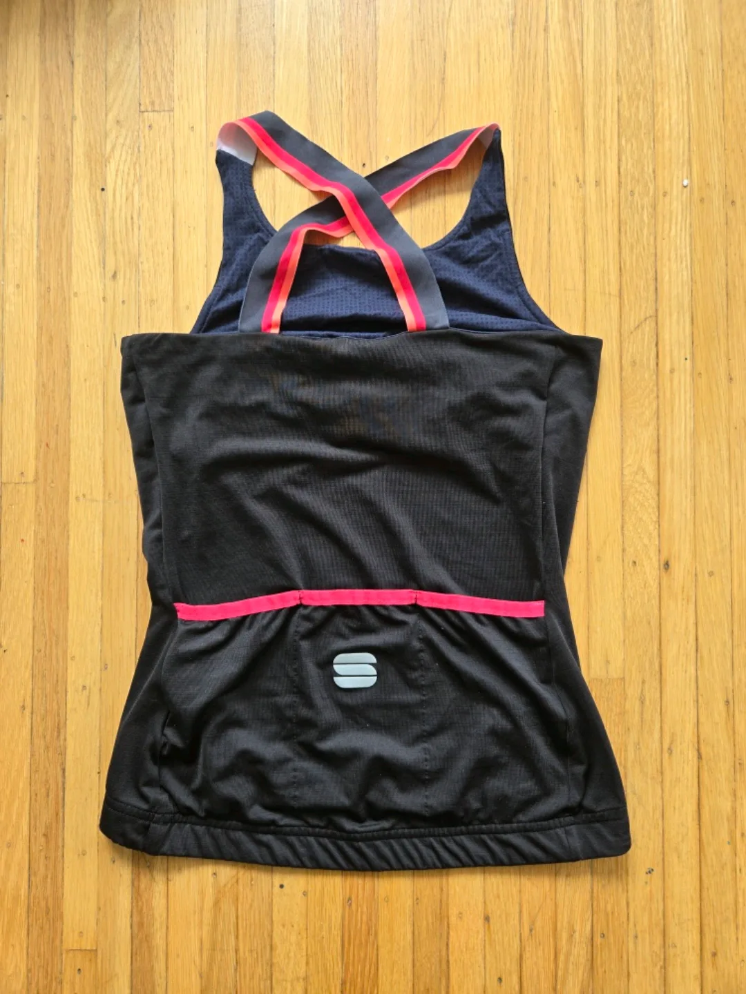 Sportful Black Cycling Tank Top - Size M image indicator(3)