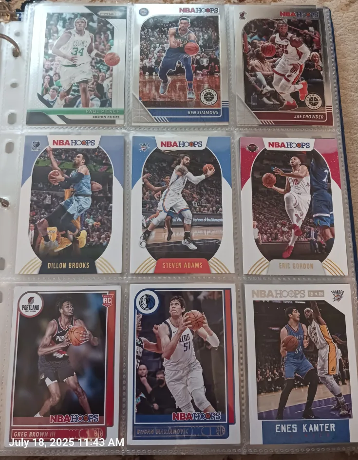 NBA Hoops Trading Cards thumbnail