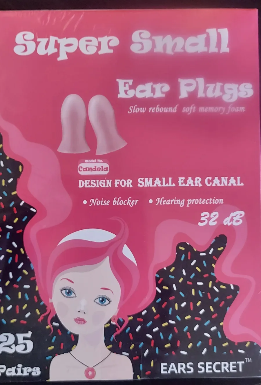 Small Candela Ear Plugs (25 Pairs) thumbnail