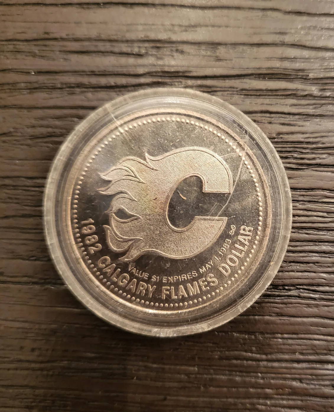 1982 Calgary Flames Lanny McDonald Token thumbnail