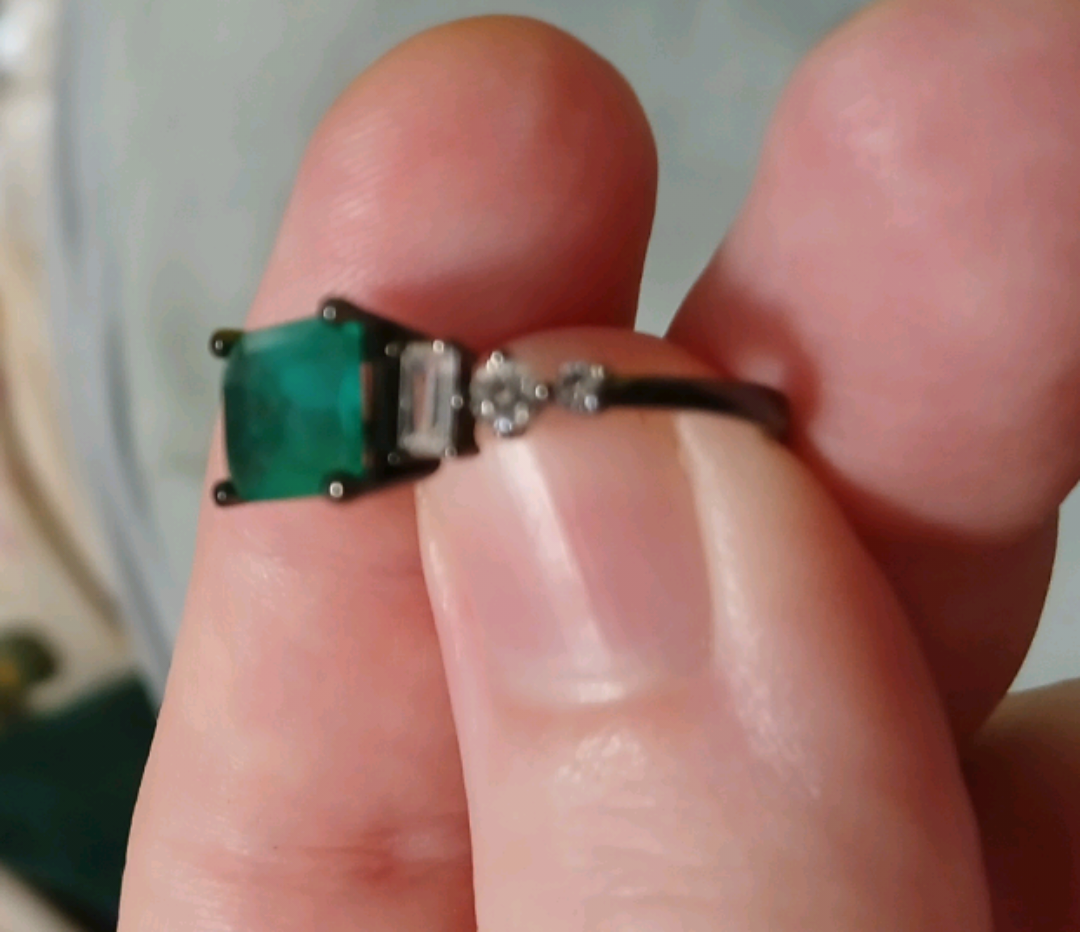 Emerald Cut Ring - photo 2