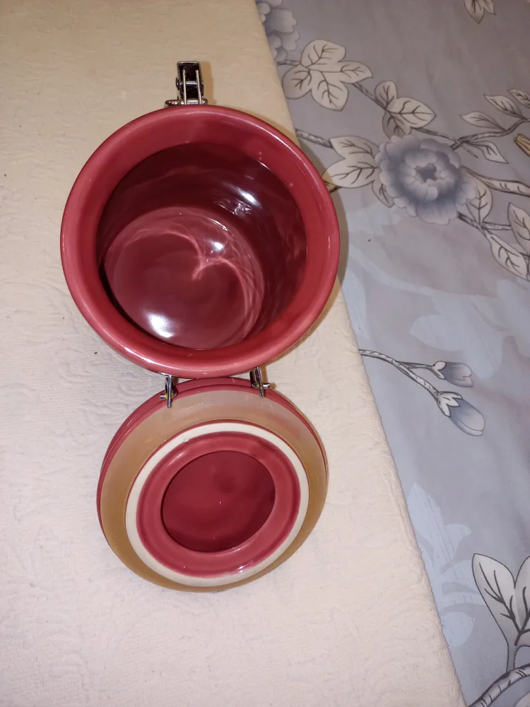 Cannister Air Tight - Dark Pink In Colour image indicator(2)