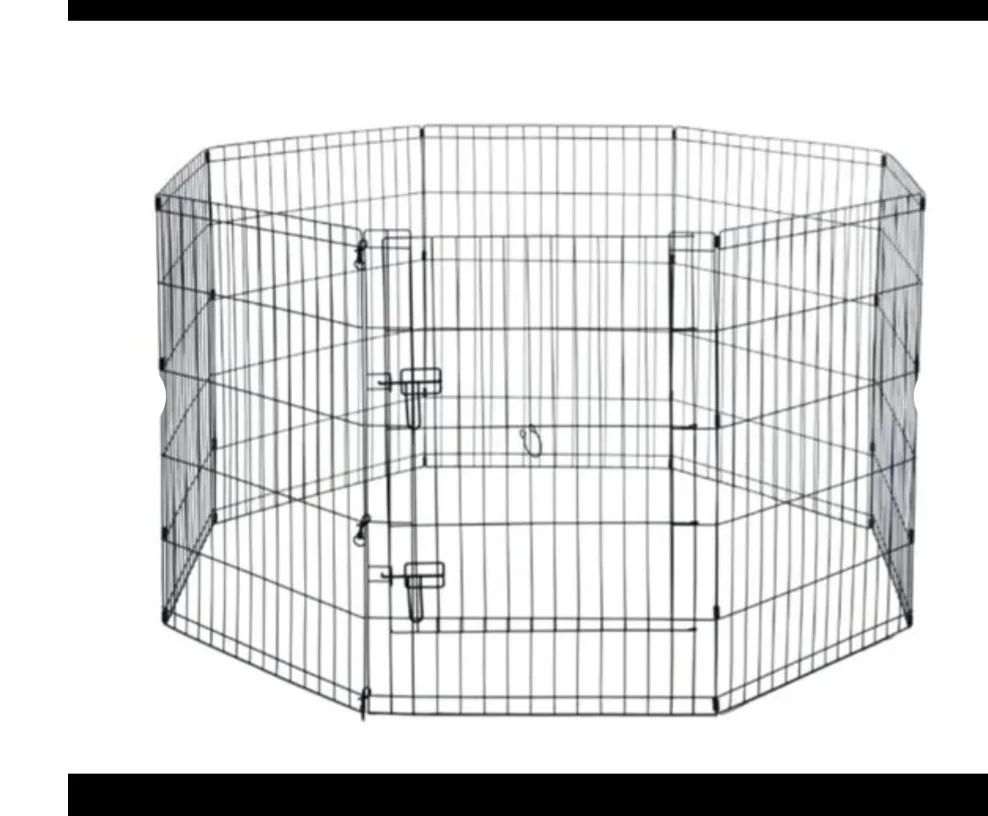 New Metal Small Animal Playpen 8-Panels - Each panel 36 x 24 in thumbnail