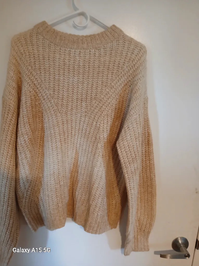 Beige Knit Sweater thumbnail