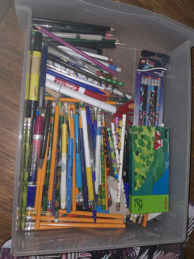 Mixed Pencils, Markers, and Pens thumbnail