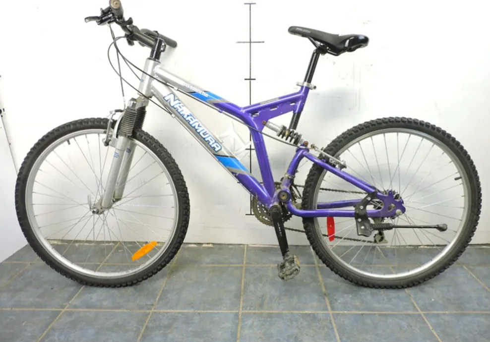 Nakamura Avalanche Mountain Bike - Purple/Silver thumbnail