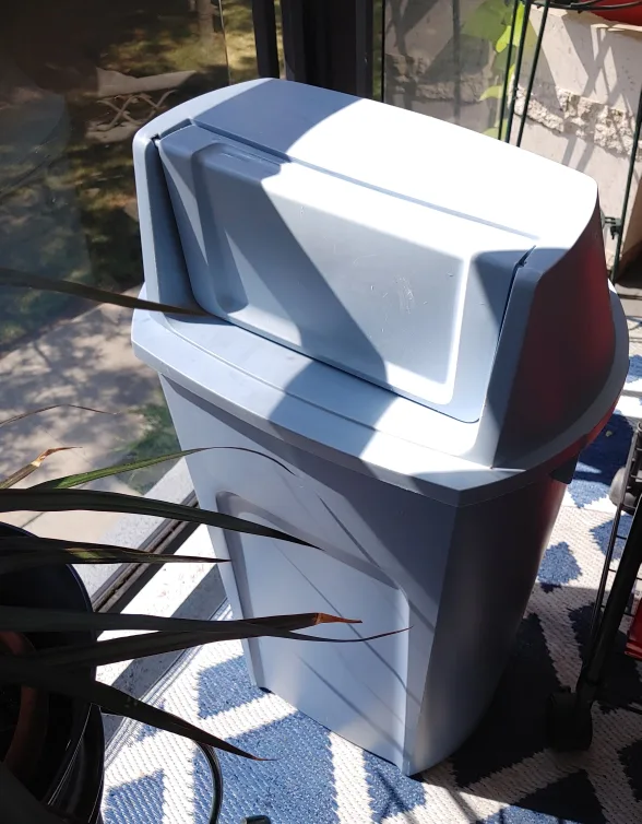 60L Slim Recycling/Waste Bin thumbnail
