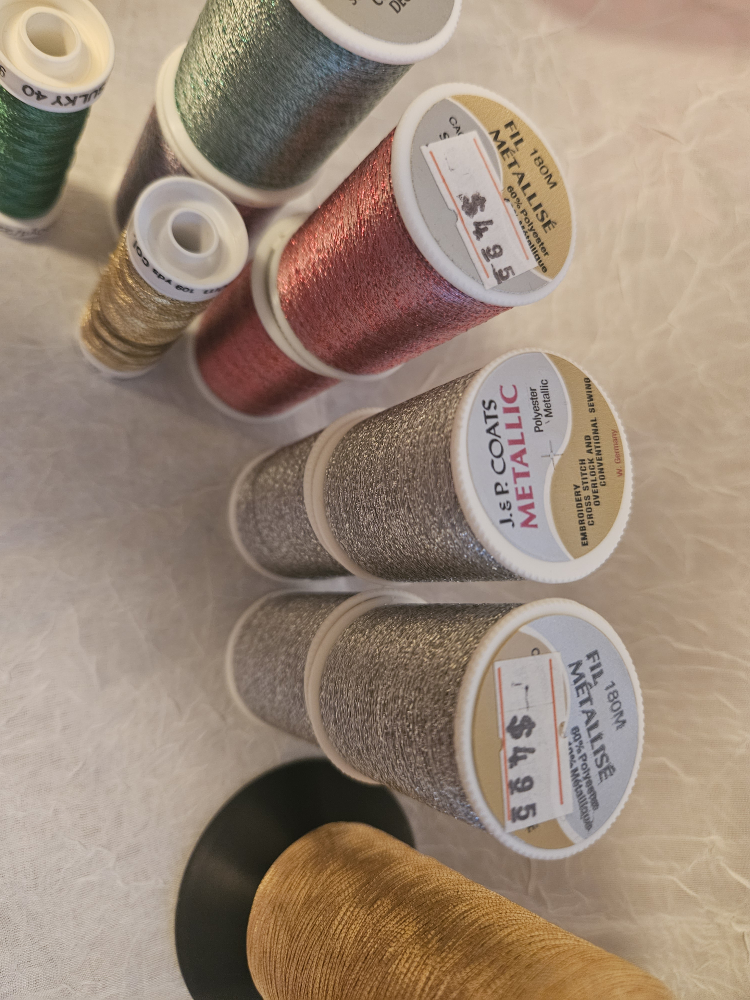 Metallic Embroidery Thread Lot - photo 2