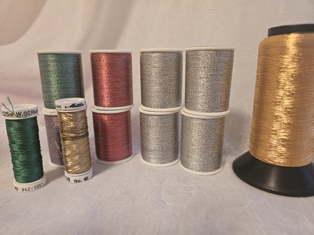 Metallic Embroidery Thread Lot - photo 4
