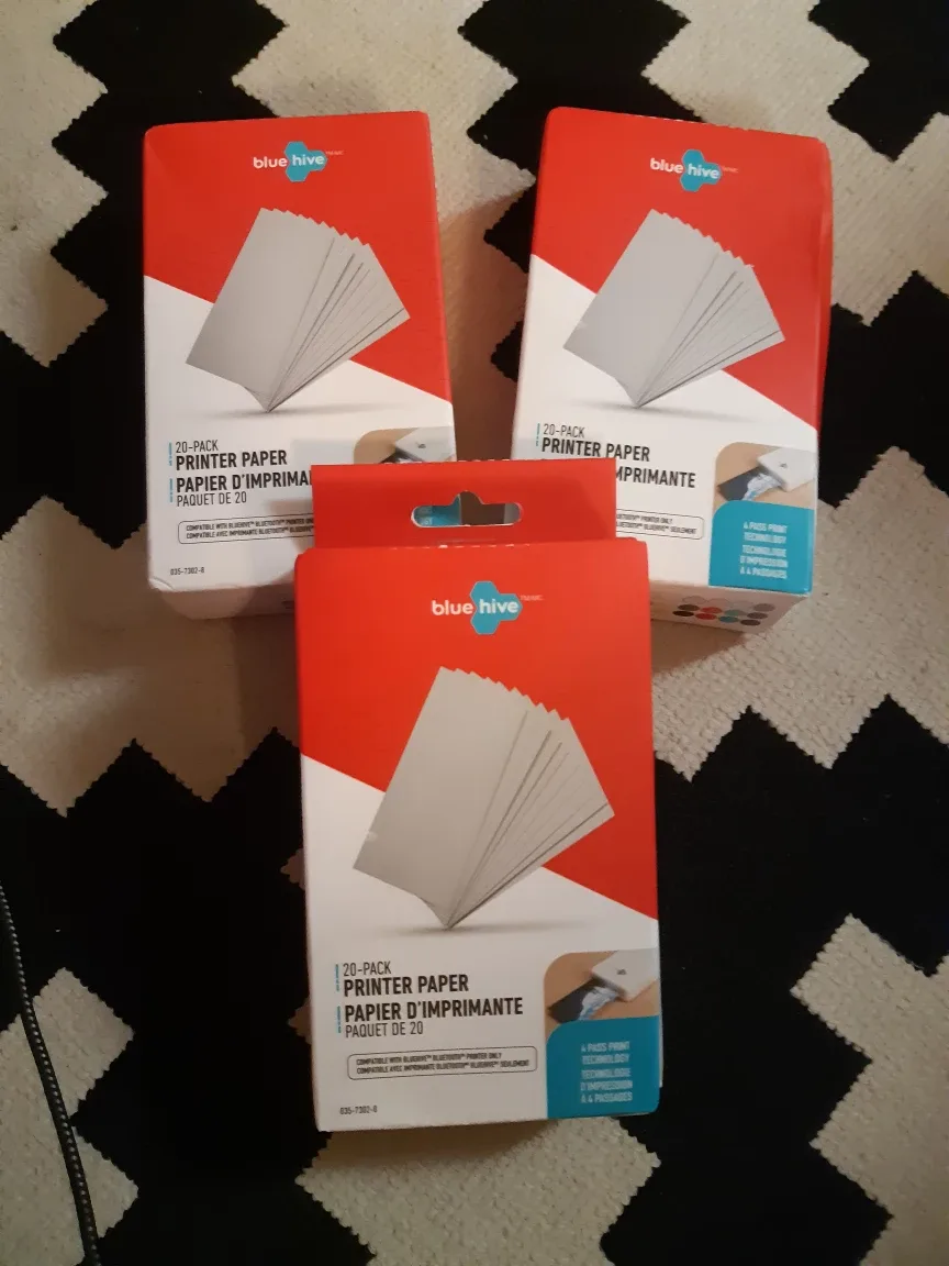 3 Blue Hive printer Paper packs 🇨🇦 thumbnail