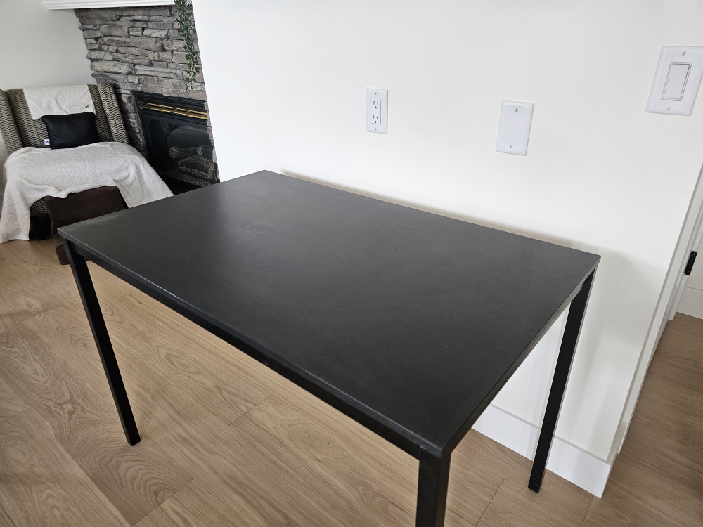 Black Dining Table / Desk