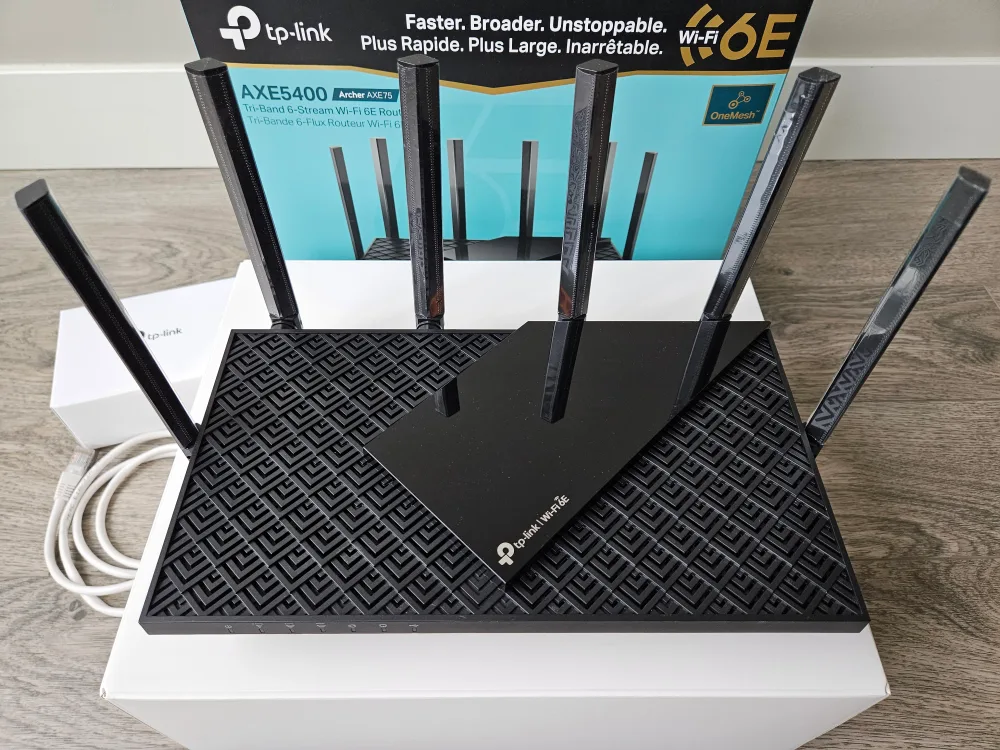 TP-Link AXE5400 WiFi 6E Router - Archer AXE75 thumbnail