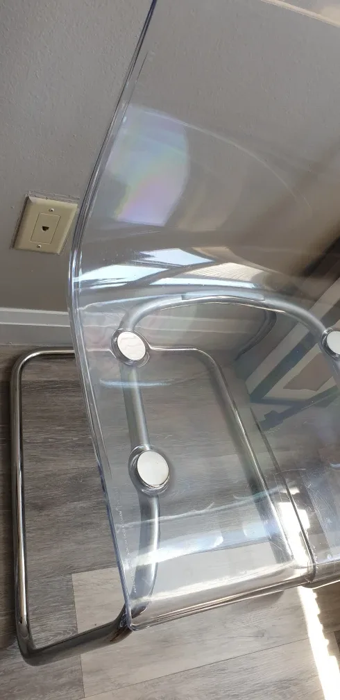 Clear Acrylic Dining Chair image indicator(3)