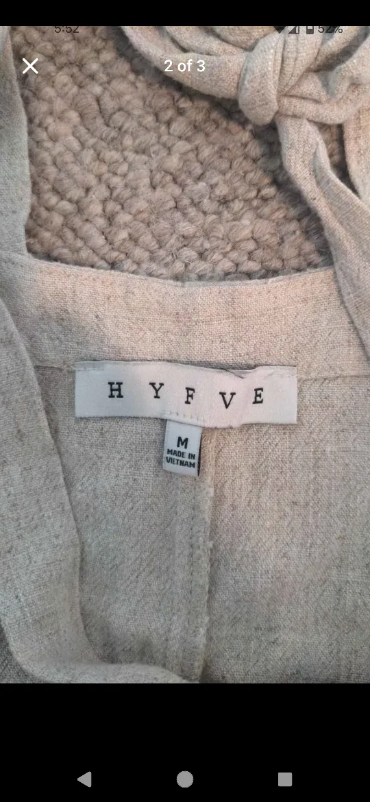 Linen Blend Romper image indicator(2)