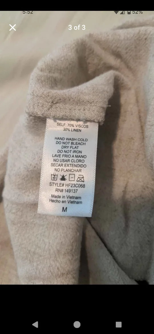 Linen Blend Romper image indicator(3)