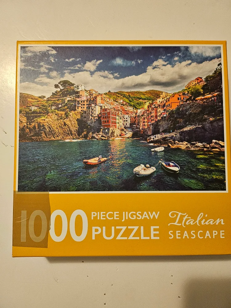 1000 Piece Italian Seascape Jigsaw Puzzle thumbnail