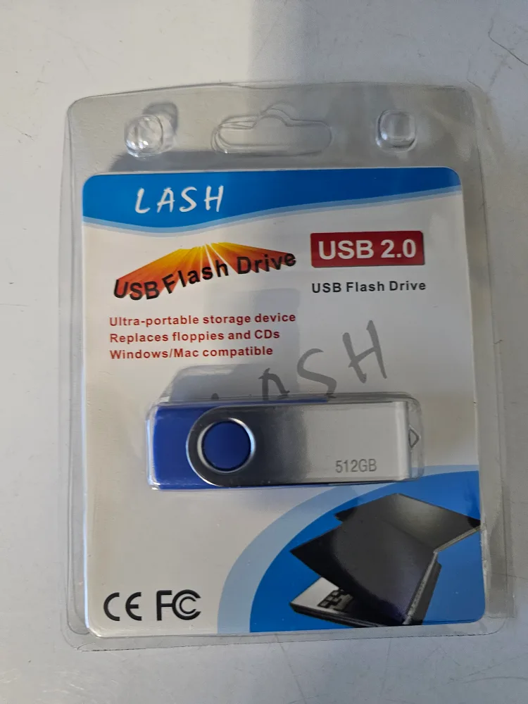 New LASH 512GB USB 2.0 Flash Drive thumbnail