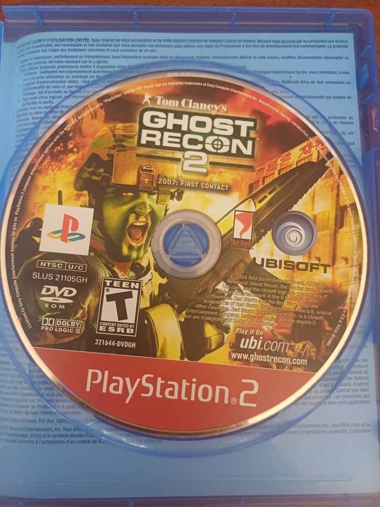 Tom Clancy's Ghost Recon 2 - Playstation 2 Game🧡