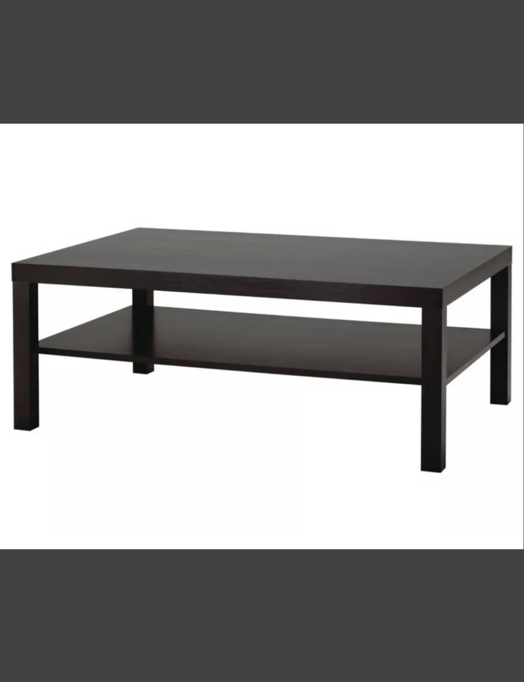 (Free Delivery) IKEA Lack Coffee Table - Brown thumbnail
