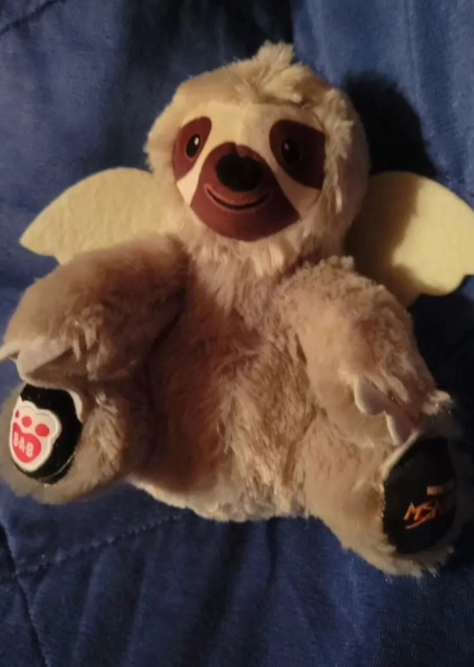Build-A-Bear Sloth Plush with Wings thumbnail