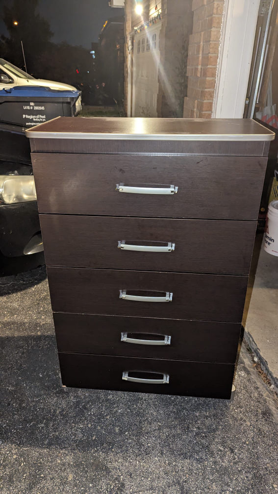 Dark Brown Dresser