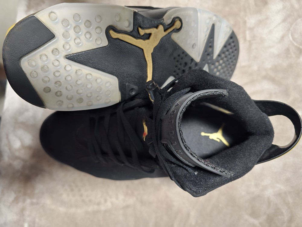 Jordan 6 Retro DMP (2020) Black/Gold - photo 2