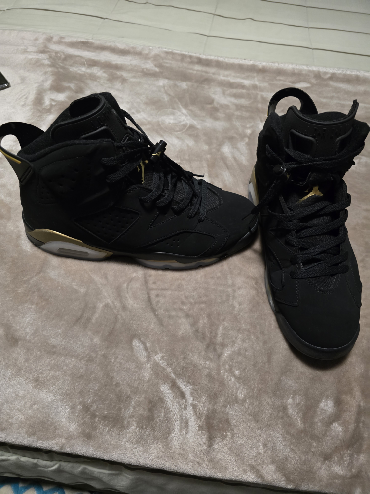 Jordan 6 Retro DMP (2020) Black/Gold - photo 4